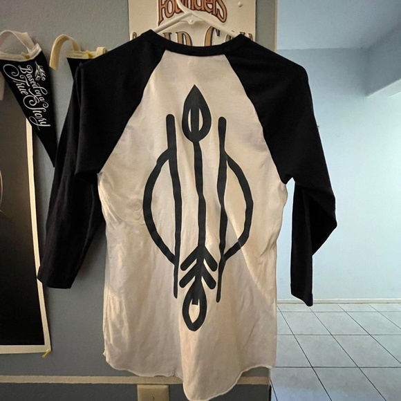 La Dispute Wildlife Baseball Raglan Sz S - Picture 3 of 3